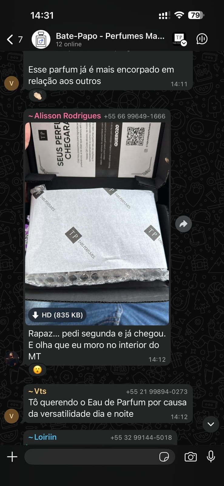 Feedback de cliente 14