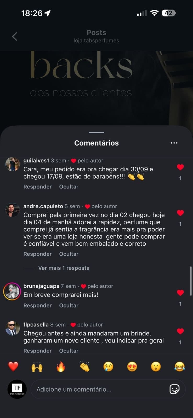 Feedback de cliente 7